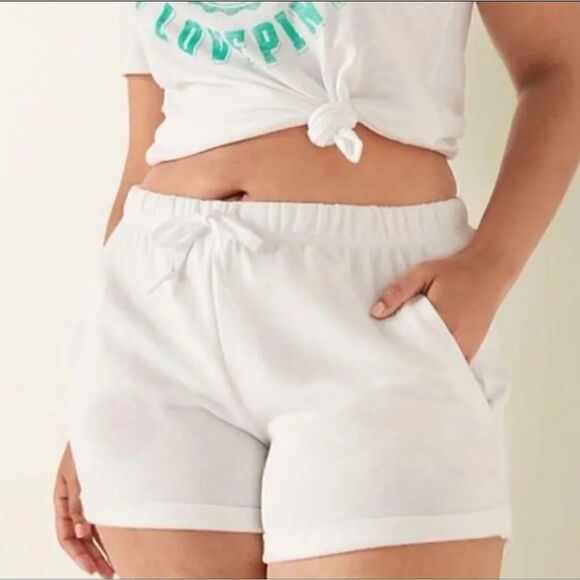 Pink Everyday Lounge Boyfriend Short - Picture 2 of 3